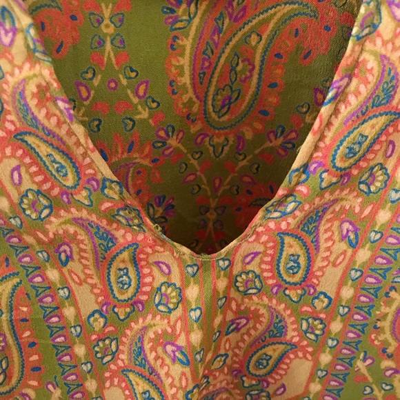 Paisley Saree Tunic - Picture 2 of 5